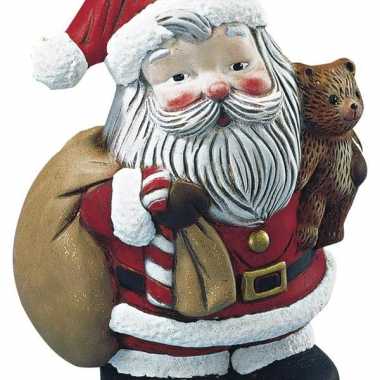 Piepschuim kerstman 17,5 cm