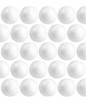 25x hobby diy piepschuim bal bol 7 cm