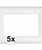 5x piepschuim lijsten 32 x 24 cm
