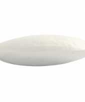 Ovale ufo piepschuim 10 stuks 6 cm