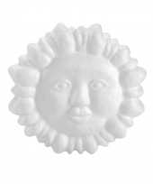Piepschuim hobby knutselen vormen figuren zon van 24 cm